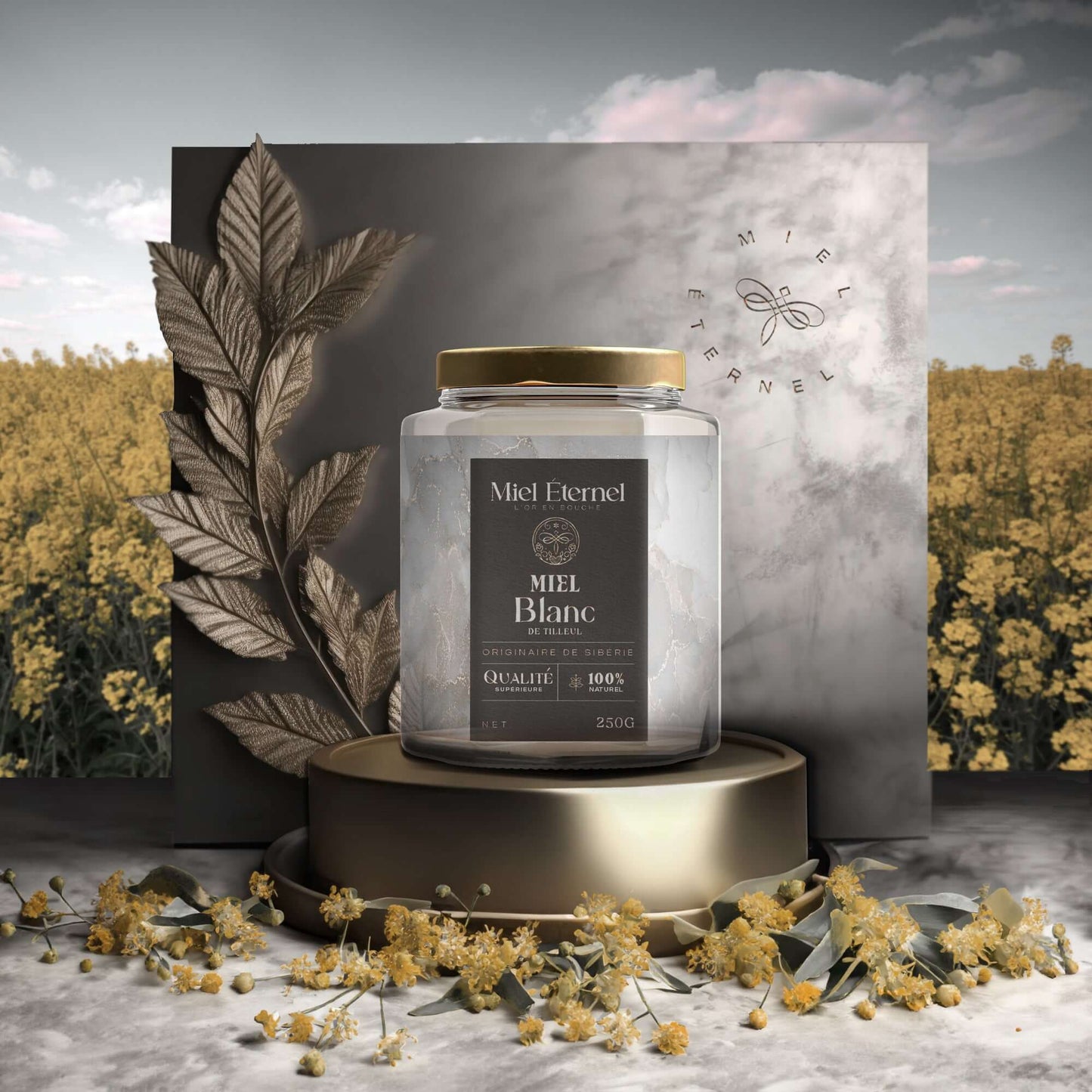 Miel blanc de Sibérie