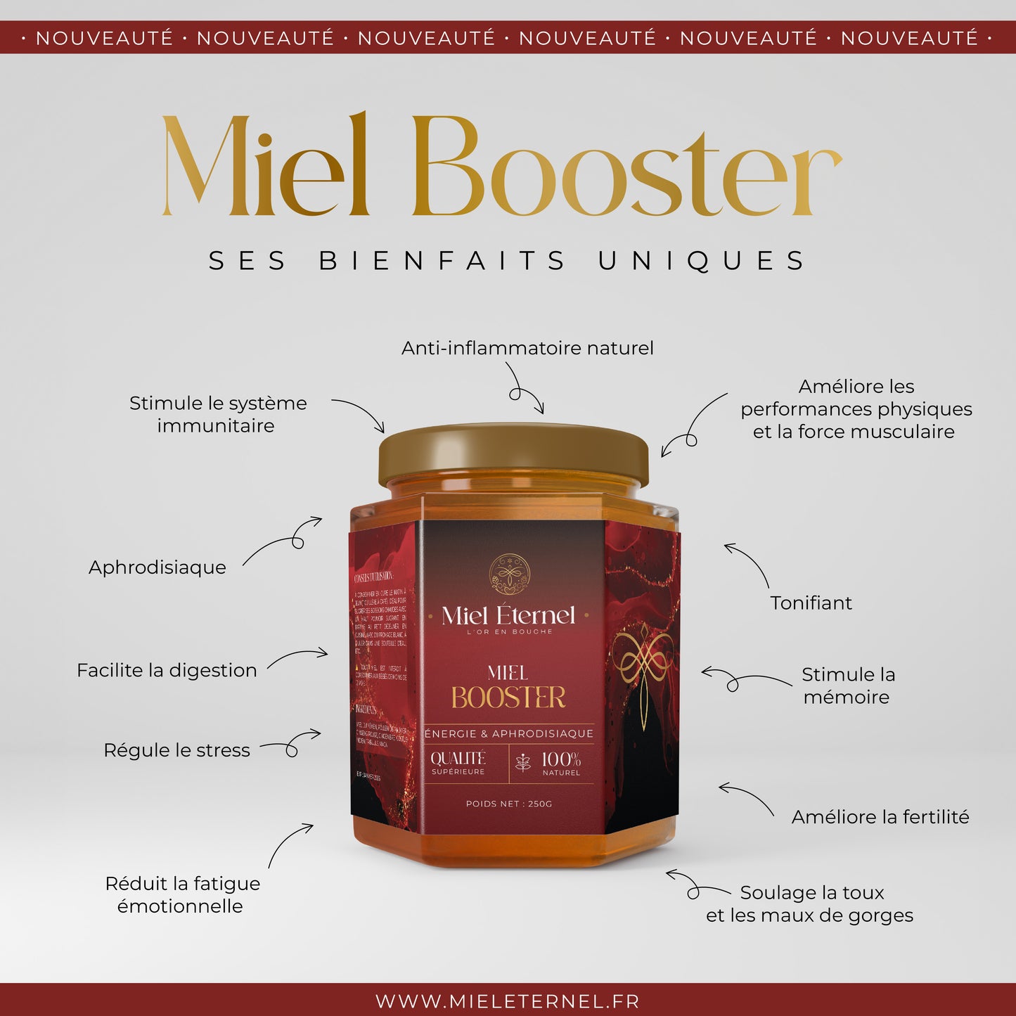 Miel Booster (Aphrodisiaque)