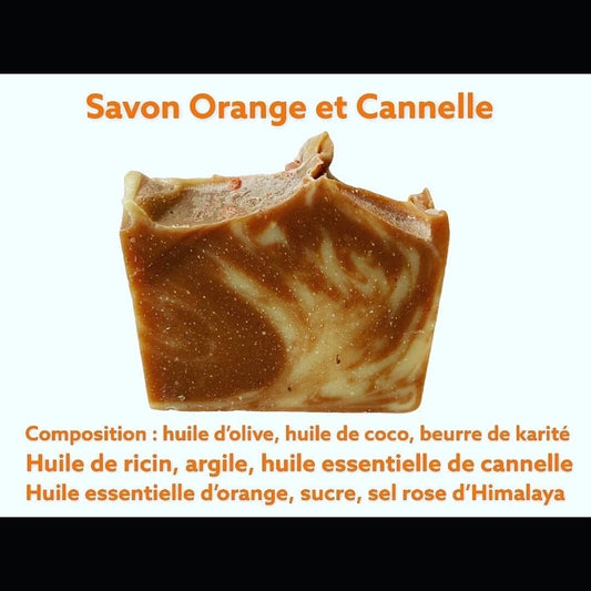 Savon orange cannelle