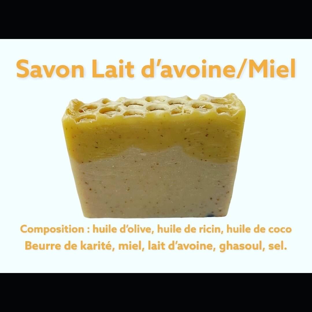 Savon miel lait d avoine 